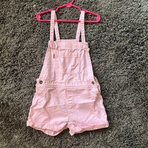 Levi's Pink Overalls